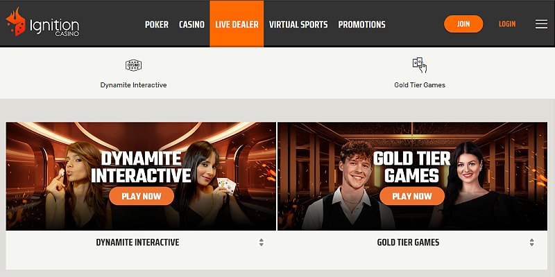 Ignition Casino US - Live Casino